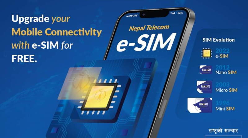 esim available in Nepal